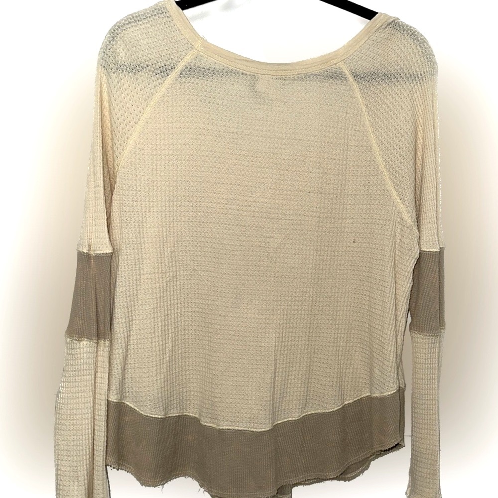 Free People Tan Sweater